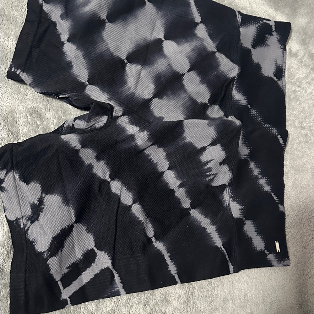 PINK Victoria's Secret Black and Gray Athletic Shorts